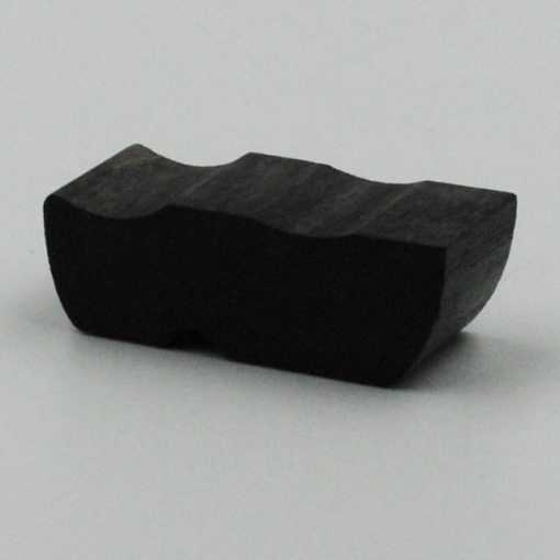 Träsko brunbetsad miniatyr