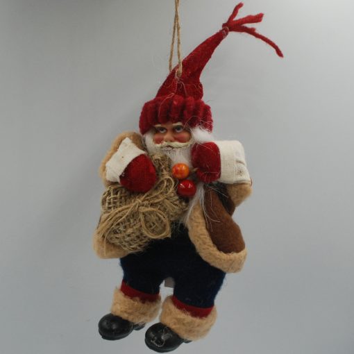 Tomte med presentsäck