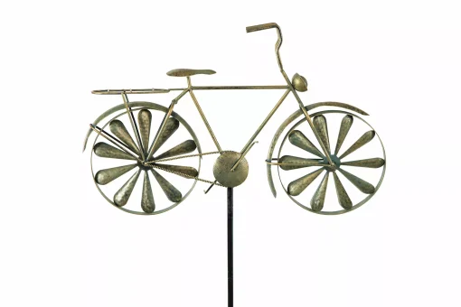 Cykel metallfärgad
