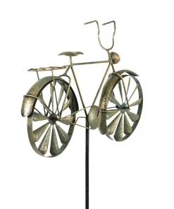 Cykel metallfärgad