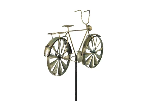 Cykel metallfärgad