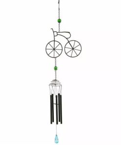 Vindspel cykel svart.