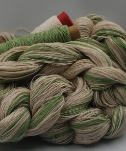 Varpfläta grön/natur.