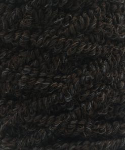 Veckgarn bruna nyanser med grått.