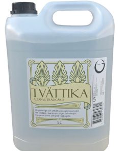 Tvättika städ och sköljmedel.